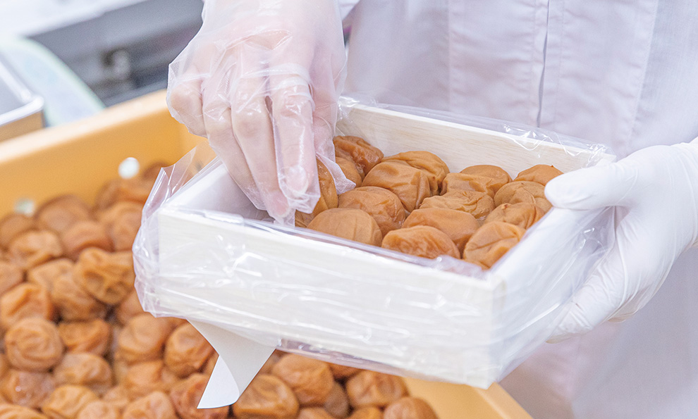 使用する梅はA級のみ 石神邑オンラインショップ