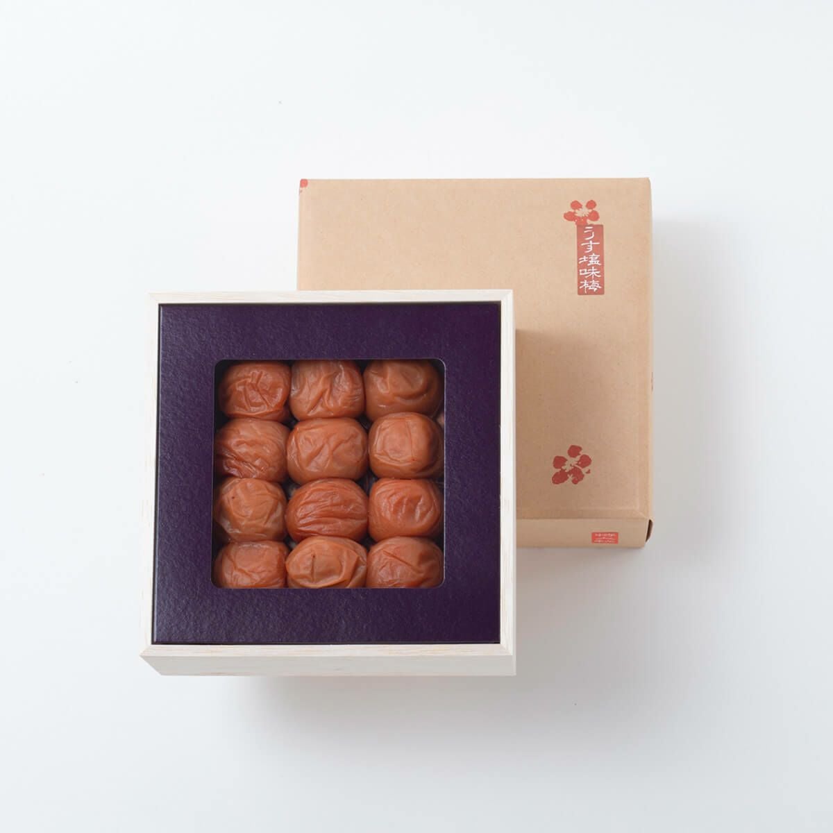 紀州南高梅 うす塩味梅干 特大粒 木箱 400g | 石神邑公式オンライン