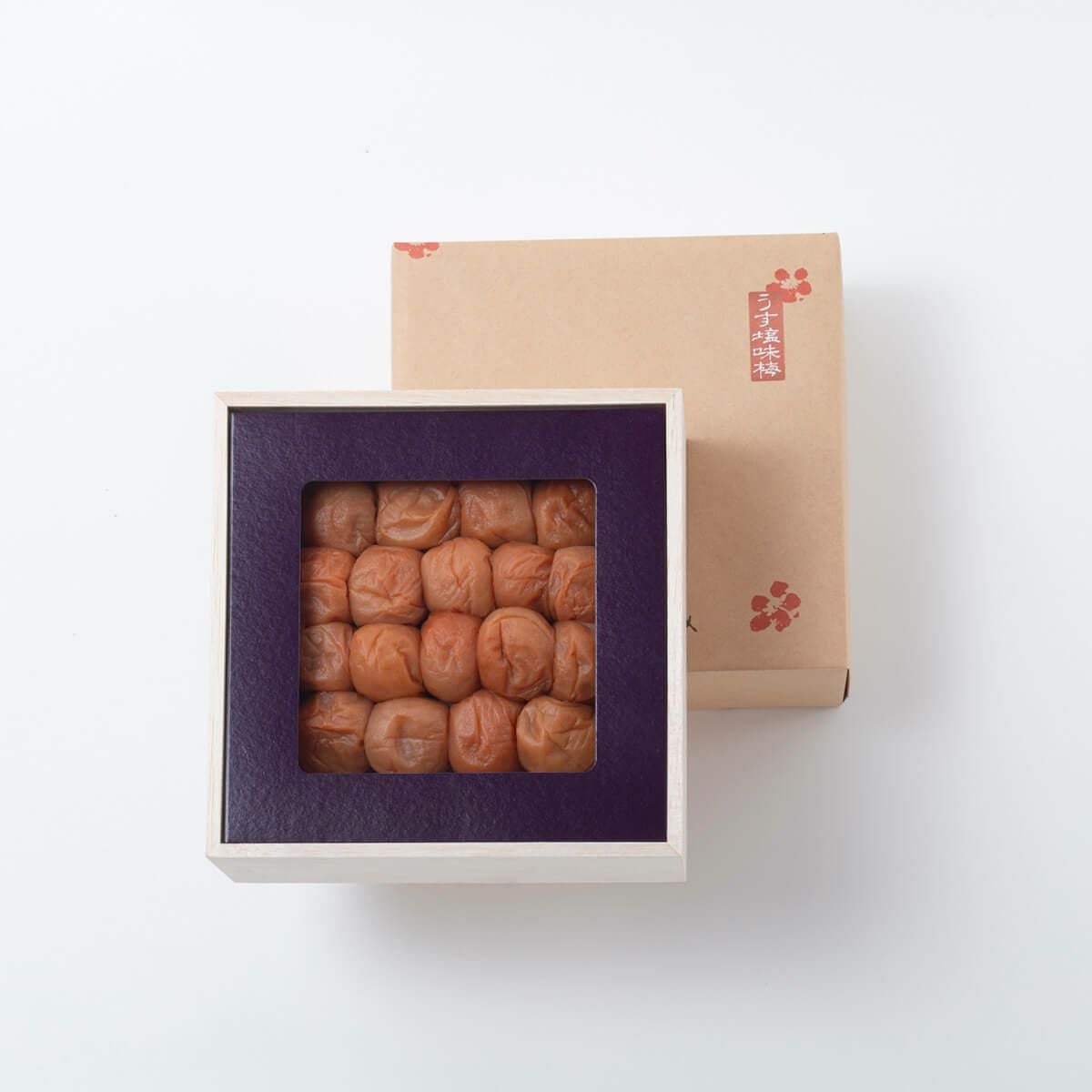 紀州南高梅 うす塩味梅干 特大粒 木箱 1.2kg | 石神邑公式オンライン