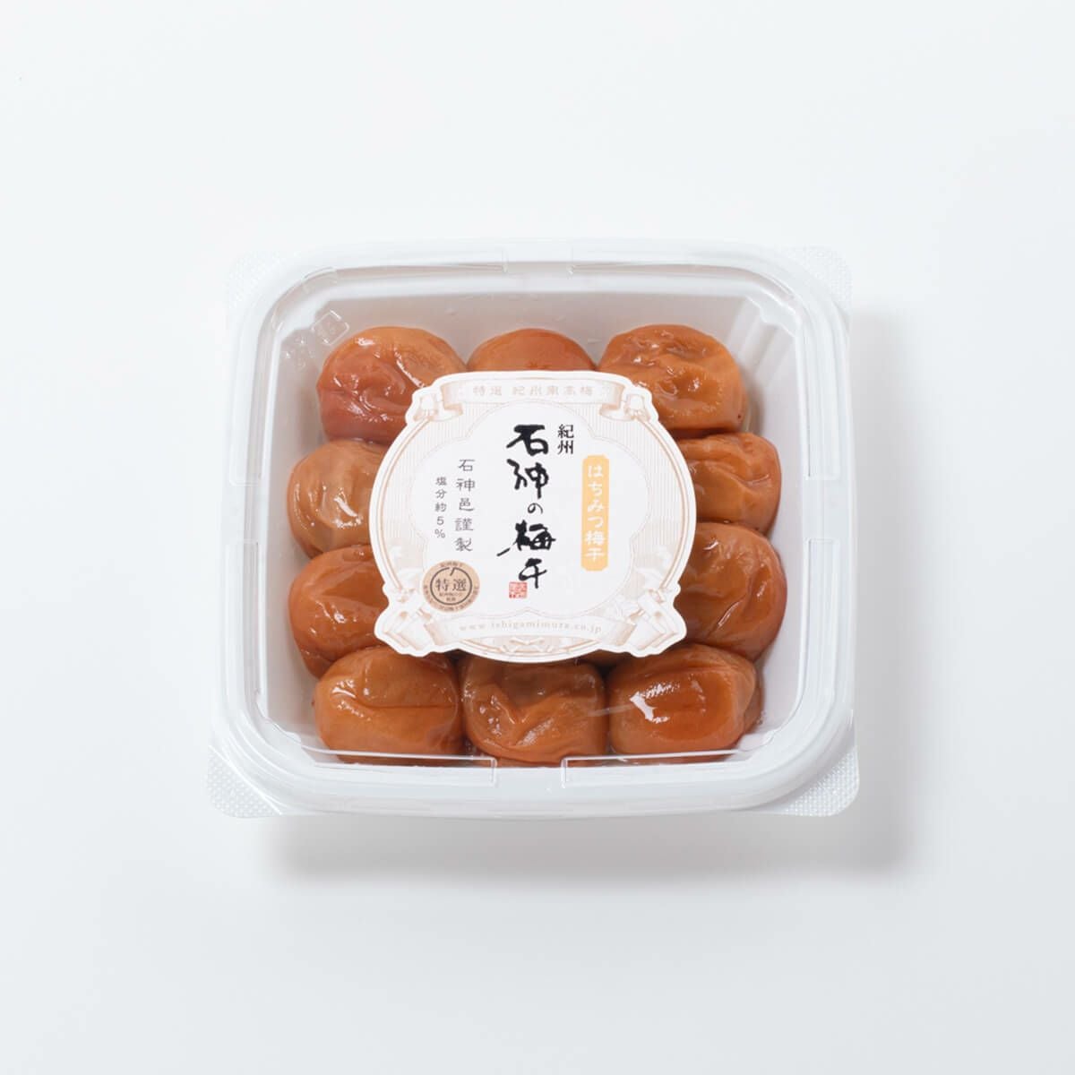 紀州南高梅 はちみつ梅干 ペット容器 800g | 石神邑公式オンラインショップ