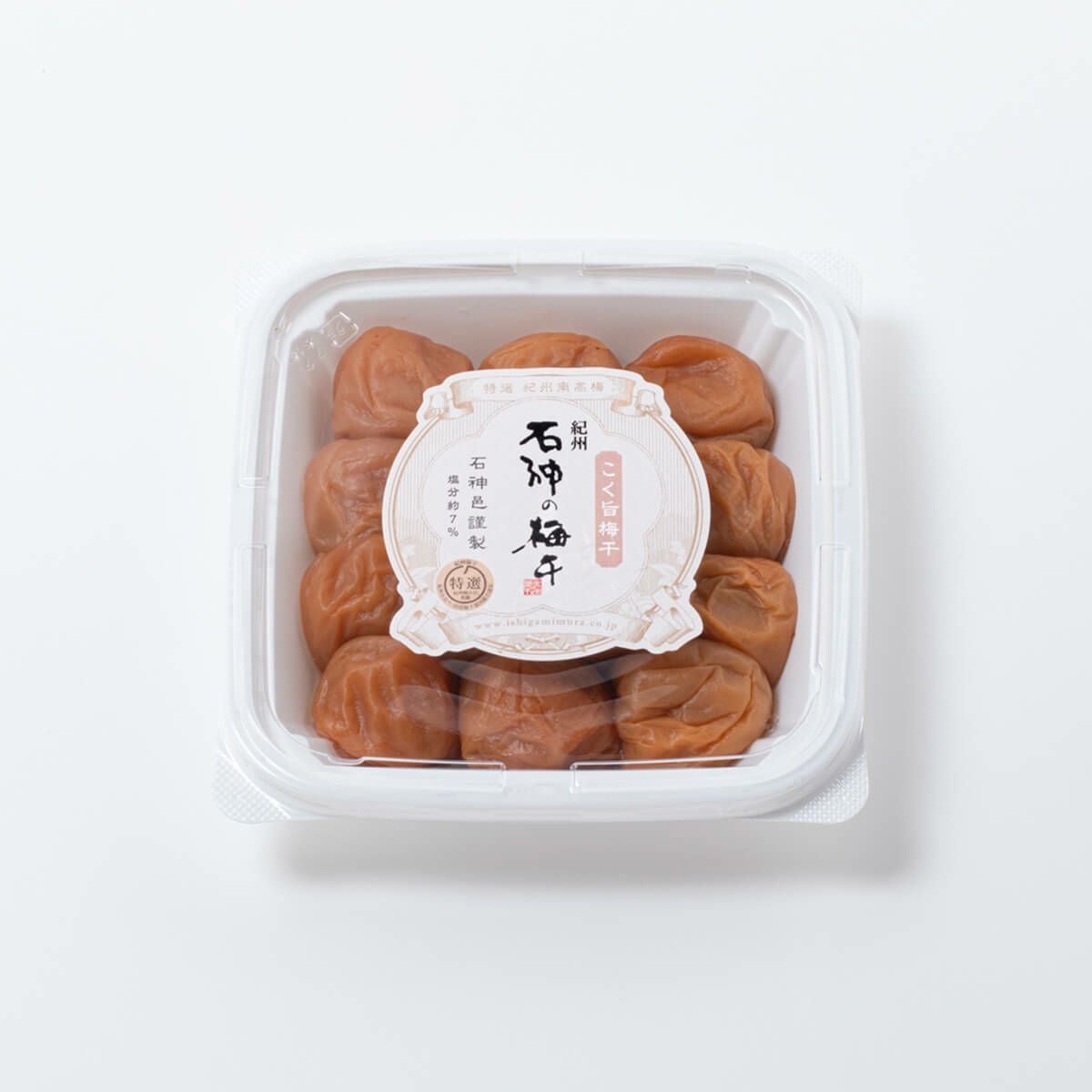 紀州南高梅 こく旨梅干 ペット容器 400g　石神邑オンラインショップ