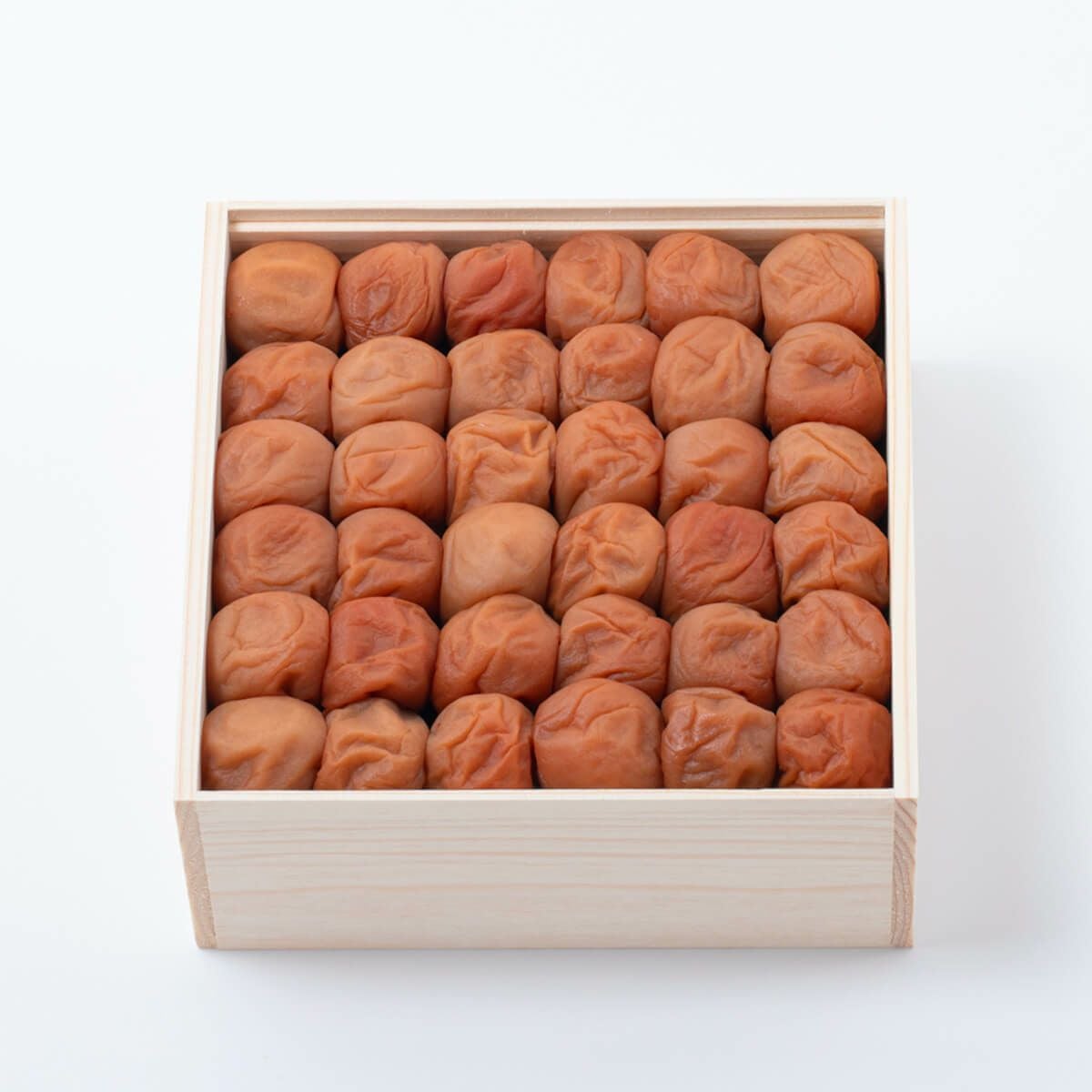 紀州南高梅 うす塩味梅干 木箱 1.2kg | 石神邑公式オンラインショップ