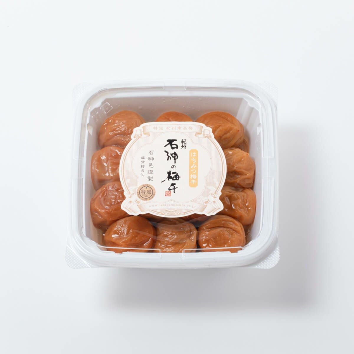 紀州南高梅 はちみつ梅干 ペット容器 800g | 石神邑公式オンラインショップ