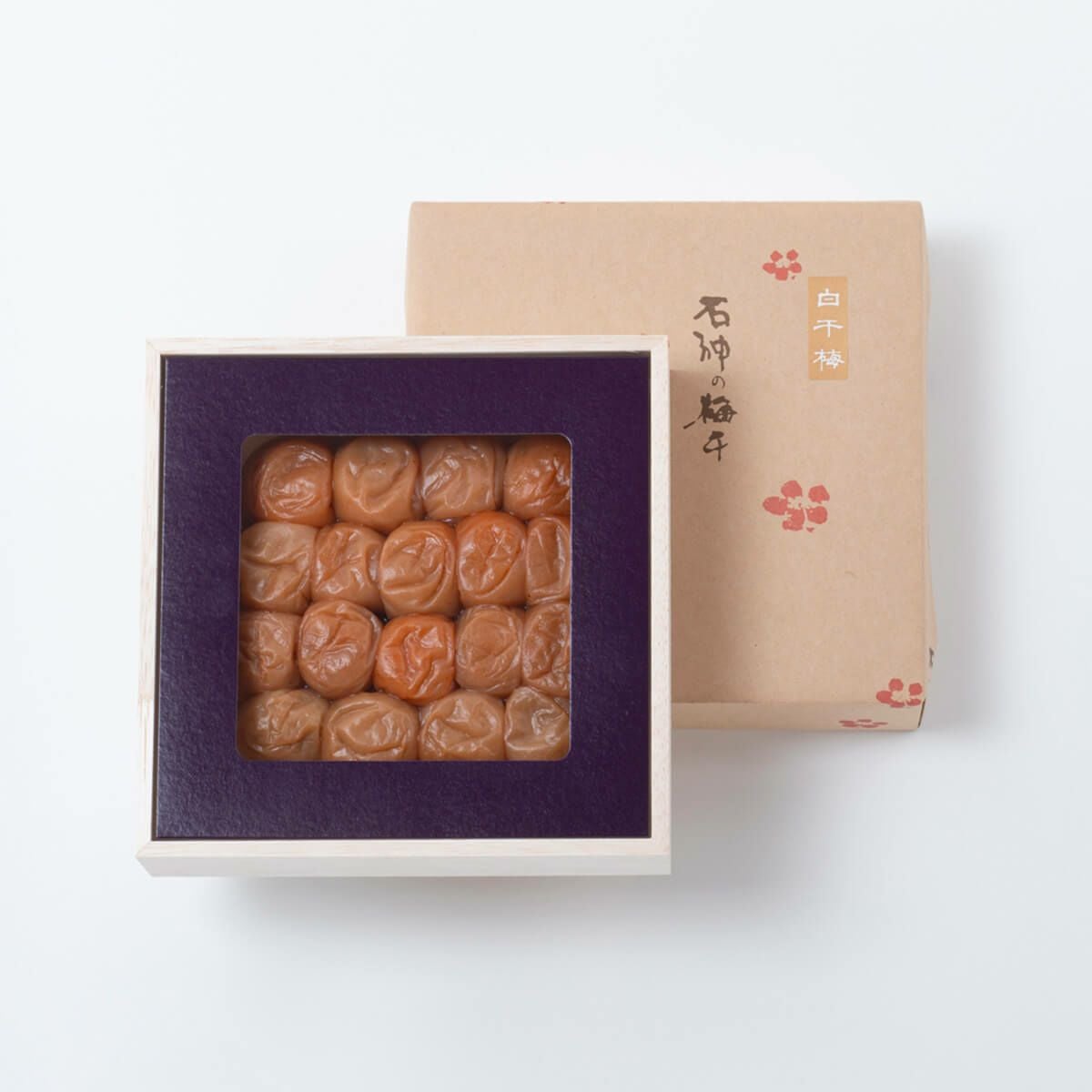 紀州南高梅 白干梅 木箱 400g | 石神邑公式オンラインショップ