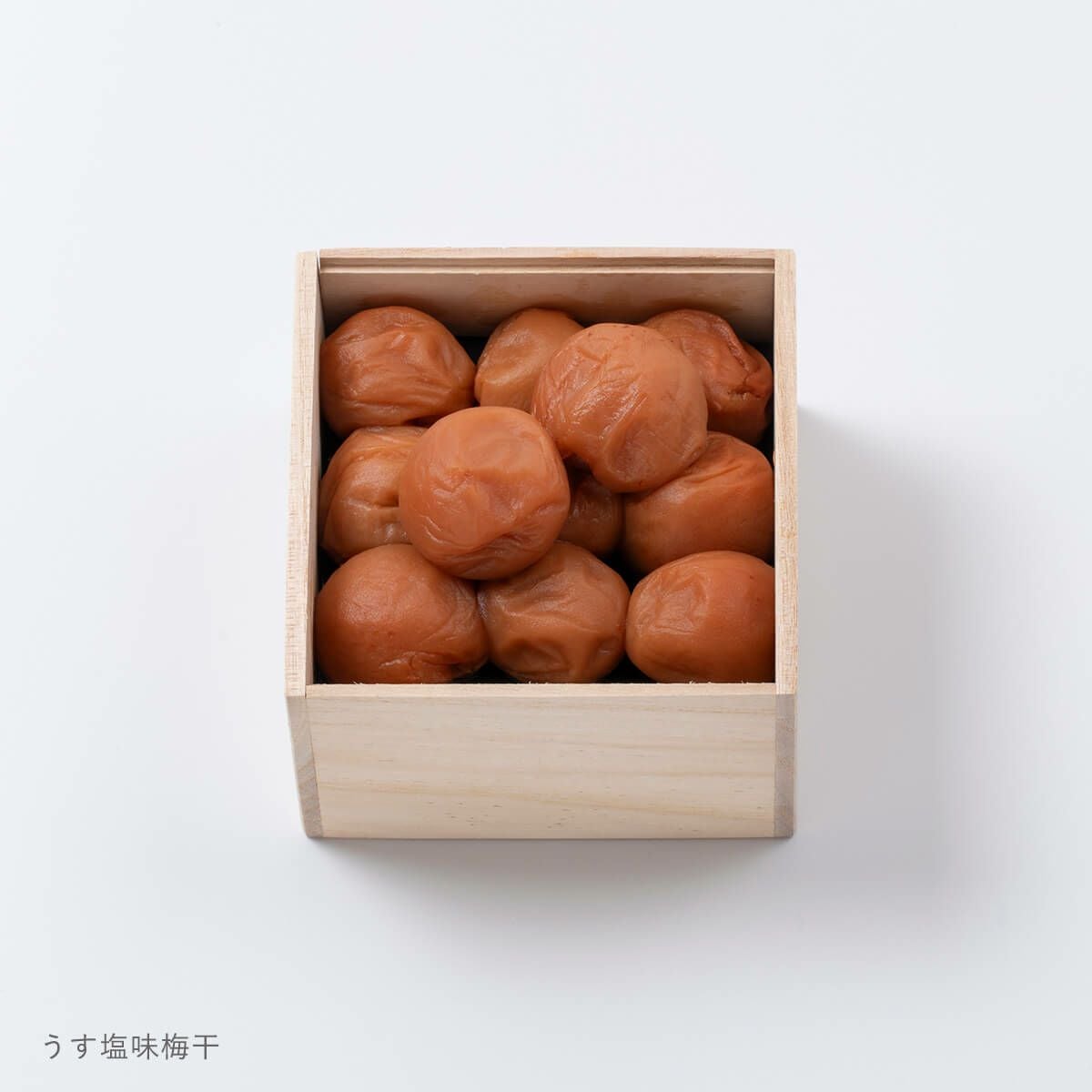 梅咲く木箱2個セット（うす塩味梅干)　石神邑オンラインショップ
