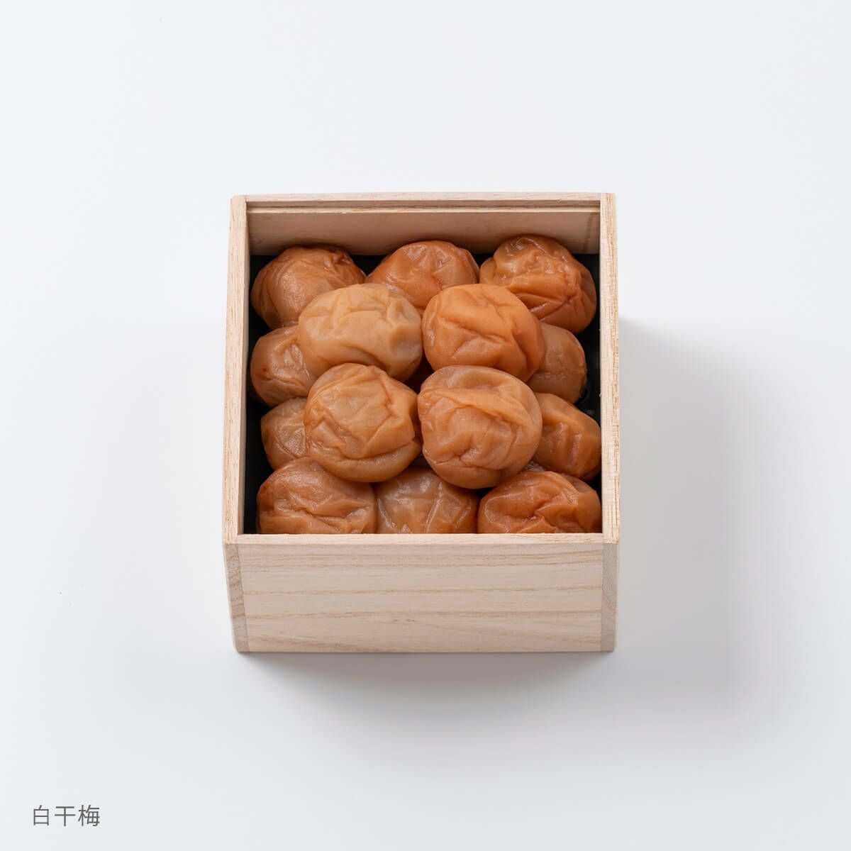 梅咲く木箱２個セット（白干梅）　石神邑オンラインショップ