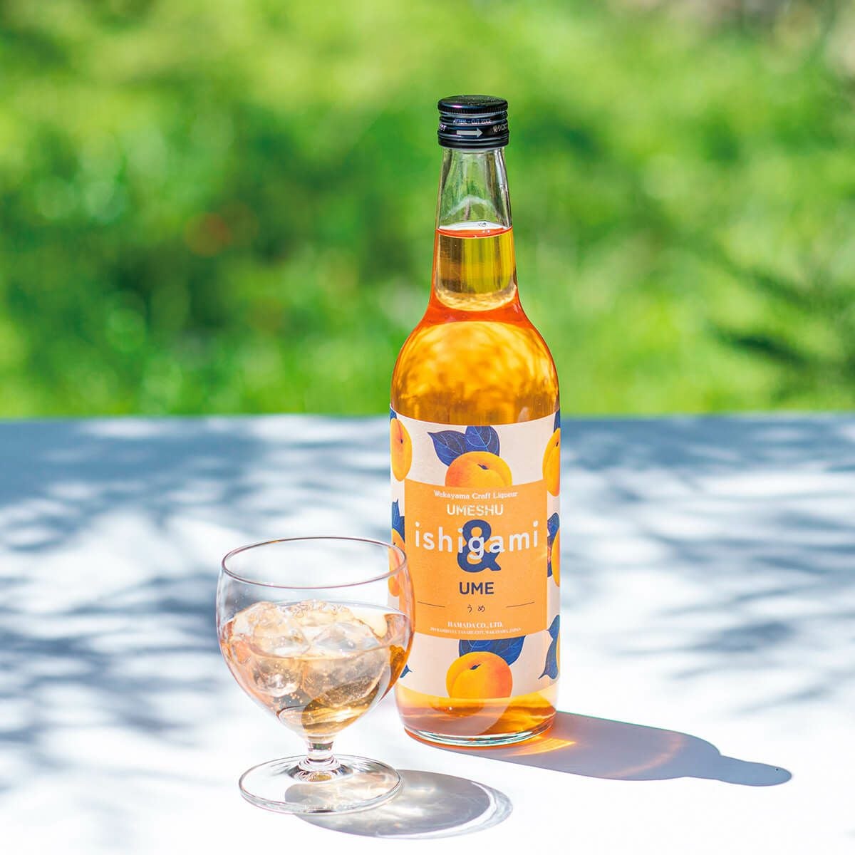 はしうめ 梅酒 ishigami＆（イシガミアンド）うめ 600ml alc.13% | 石神邑公式