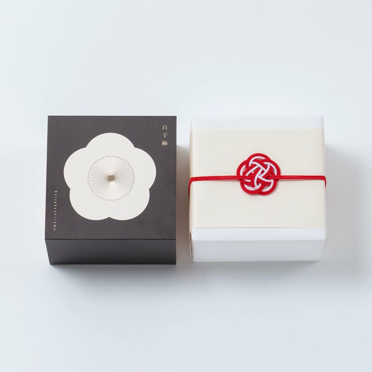 梅咲く木箱 白干梅 単品ギフト 250g | 石神邑公式オンラインショップ