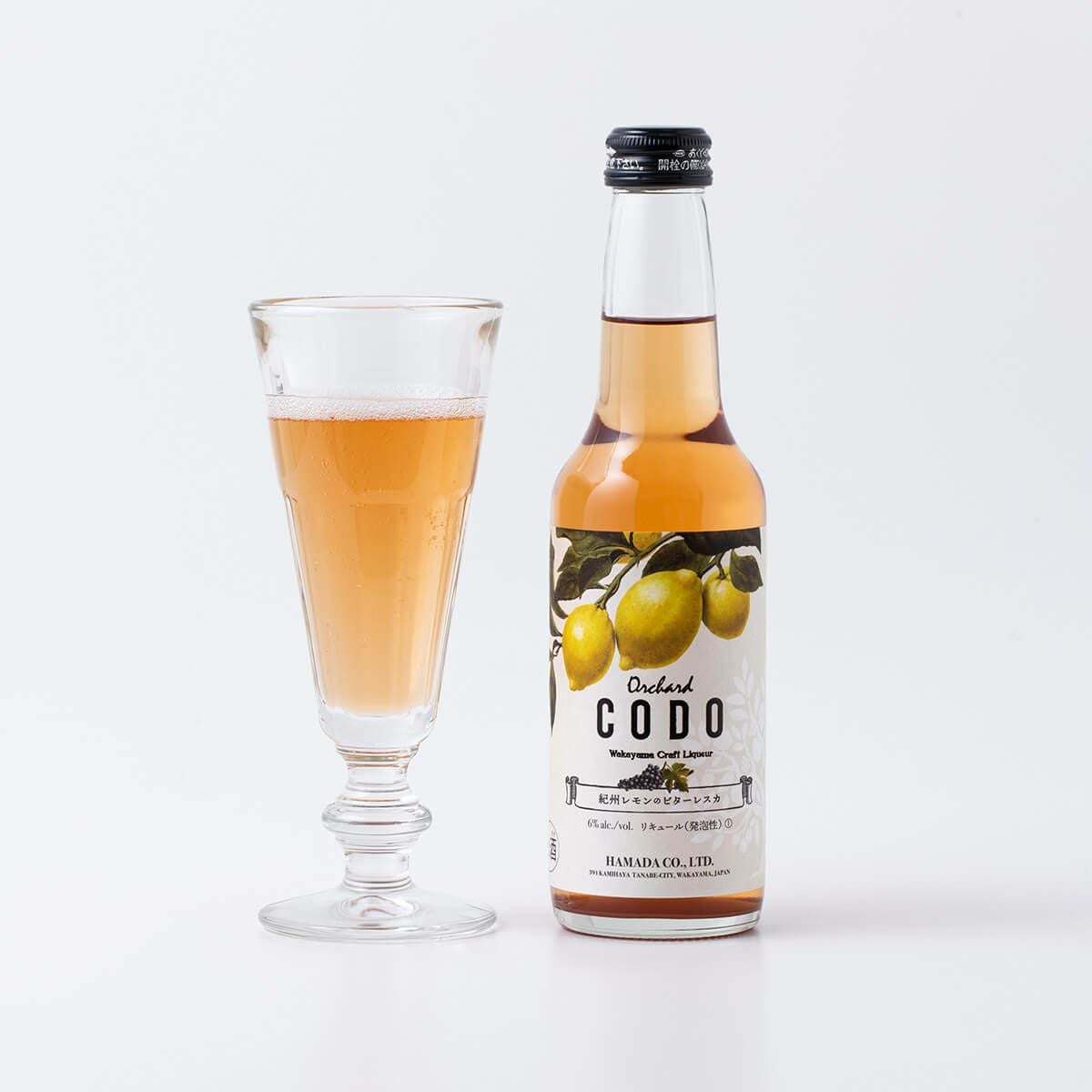 Orchard CODO紀州レモンのビターレスカ alc.6% | 石神邑公式オンライン